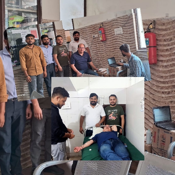 स्वैच्छिक रक्तदान का कोई विकल्प नही, समाज हित में रक्तदान करने से सकारात्मक सोच के साथ आगे बढ़ने की मिलती है प्रेरणा,(हरिद्वार)-दीपक मौर्य-