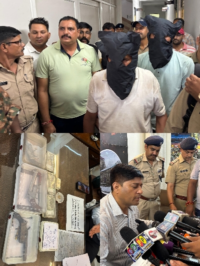 दिनदहाड़े लूट का सनसनीखेज खुलासा: हरिद्वार पुलिस ने मास्टरमाइंड सहित चार बदमाश दबोचे, (हरिद्वार)-दीपक मौर्य-