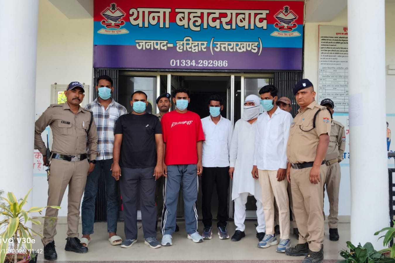 पूर्व जिला पंचायत सदस्य ने रची अपनी ही हत्या की साजिश, बहादराबाद पुलिस ने छह को लिया हिरासत में, (हरिद्वार)-दीपक मौर्य-